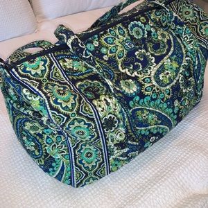 Vera Bradley Large Duffel 💚💙